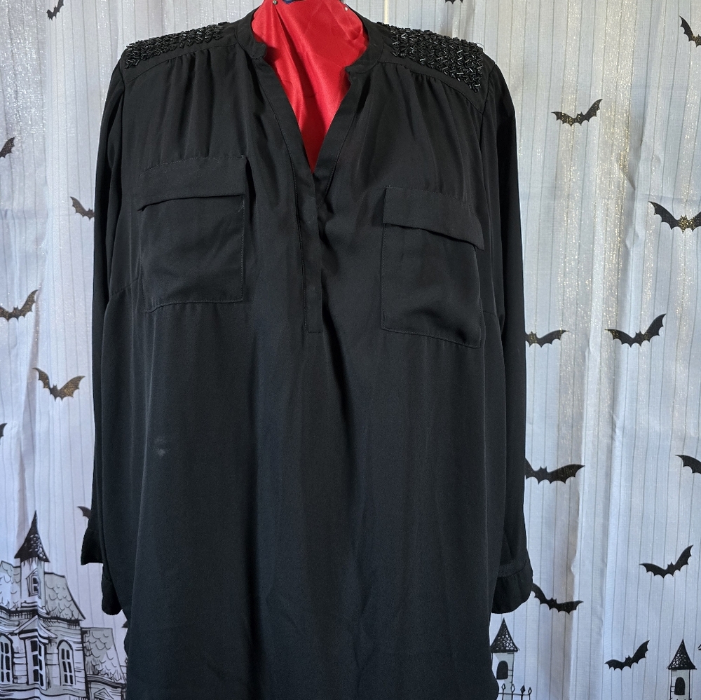 Torrid Size 4 long sleeve.